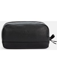 Armani Exchange Wash Bag - Black