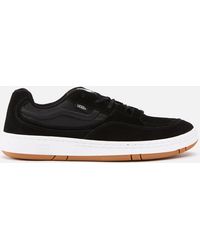 Vans - Speed Ls Suede And Mesh Trainers - Lyst