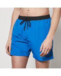 BOSS - Starfish Shell Swimming Trunks - Lyst