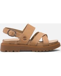 Timberland - Clairemont Way Leather Sandals - Lyst