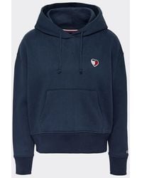 tommy jeans logo hoodie women's