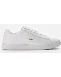 Lacoste Carnaby Evo 0722 1 Leather Cupsole Trainers - White