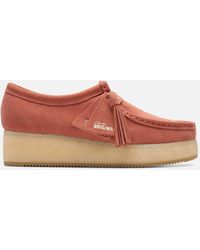 Clarks - Wallacraft Bee Suede Shoes - Lyst