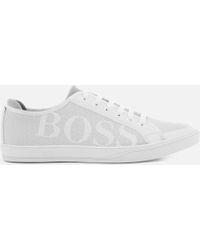 boss green trainers sale