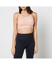 On Shoes - Lumos Printed Stretch-Jersey Sports Bra - Lyst