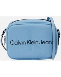 Calvin Klein - Sculpted Faux Leather Camera Bag - Lyst