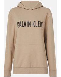 Calvin Klein - Script Logo Hoodie - Lyst