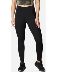 Columbia - River Logo-Printed Stretch Jersey Leggings - Lyst