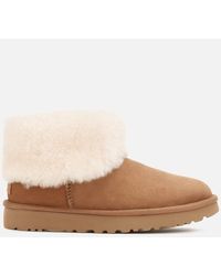 ugg classic mondri cuff wedge boot