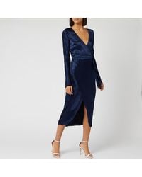 bec and bridge pascal wrap dress