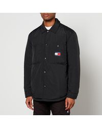 Tommy Hilfiger - Badge Padded Recycled Nylon-shell Jacket - Lyst