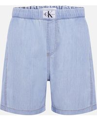 Calvin Klein - Denim Boxer Shorts - Lyst