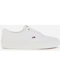 tommy hilfiger white trainers