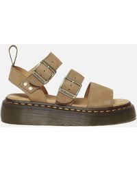 Dr. Martens - Gryphon Quad Leather Sandals - Lyst