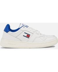 Tommy Hilfiger - Retro Basket Leather Trainers - Lyst