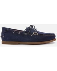 millard suede boat shoe