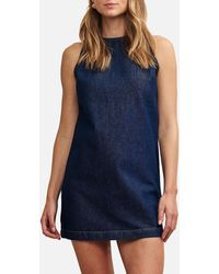 Nobody's Child - Palermo Racer Denim Pinnie Dress - Lyst