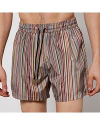Paul Smith - Swim Striped Shell Shorts - Lyst