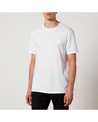 BOSS - Tegood Logo-appliqué Cotton-jersey T-shirt - Lyst