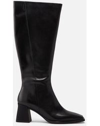 Vagabond Shoemakers - Hedda Leather Heeled Knee Boots - Lyst