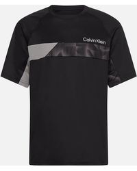 Calvin Klein Chest Stripe T-shirt - Black