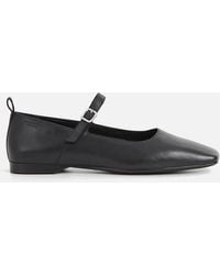 Vagabond Shoemakers - Delia Leather Mary-jane Flats - Lyst