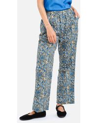 Lolly's Laundry - Bill Floral-print Cotton Trousers - Lyst