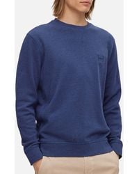 BOSS - Westart Cotton-Jersey Sweatshirt - Lyst