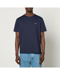 GANT - Shield Cotton Jersey T-Shirt - Lyst