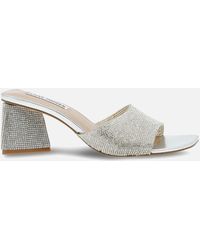 steve madden mules white