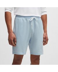 BOSS - Mix&match Stretch Cotton-jersey Shorts - Lyst