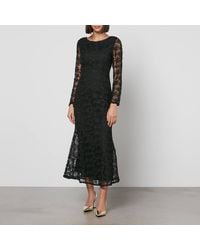 Never Fully Dressed - Gaby Exposed Back Lace Dress - Lyst