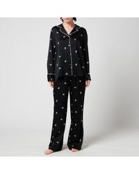 Visita lo Store di KARL LAGERFELDKARL LAGERFELD Lace Pyjama Singlet Pajama Top Donna 