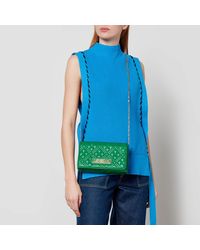 Love Moschino Borsa Quilted Pu Bag - Blue