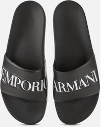 mens armani sliders sale