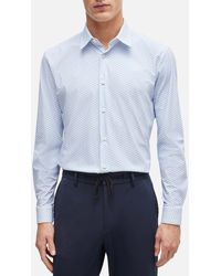 BOSS - Roan-kent Long Sleeved Nylon Shirt - Lyst