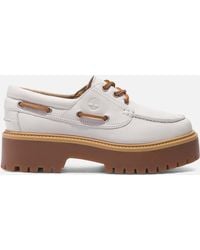 Timberland - Stone Street Leather Boat Shoes - Lyst