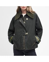 Barbour - Drummond Waxed Cotton Jacket - Lyst