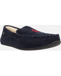 Polo Ralph Lauren Cotton Navy & White St James Espadrilles in Black for Men Mens Slip-on shoes Polo Ralph Lauren Slip-on shoes 