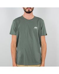 Alpha Industries - Basic Logo-printed Cotton-jersey T-shirt - Lyst