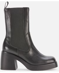 Vagabond Shoemakers - Brooke Leather Heeled Chelsea Boots - Lyst