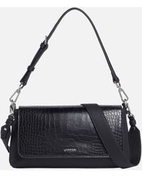 Calvin Klein - Ck Must Croc-effect Faux Leather Shoulder Bag - Lyst