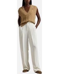 Polo Ralph Lauren - Sleeveless Wool-blend Jumper - Lyst