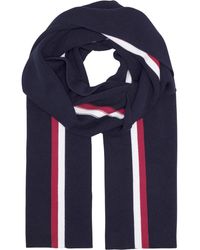 tommy hilfiger logo scarf