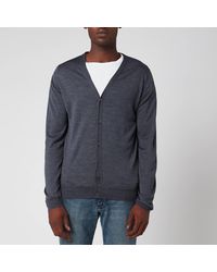 john smedley zip cardigan