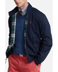 Polo Ralph Lauren Synthetic Harrington Jacket in Natural for Men | Lyst UK