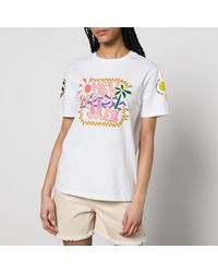 PS by Paul Smith - Hey Soleil Graphic Cotton T-shirt - Lyst