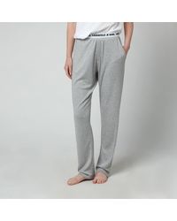 Karl Lagerfeld Logo Pyjama Trousers - Grey