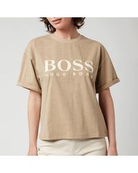 BOSS by HUGO BOSS Evina T-shirt - Natural