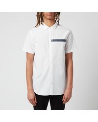 Armani Exchange Casual shirts and button-up shirts for Men | Online Sale up  to 81% off | Lyst